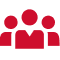 Icon illustration of a group of people